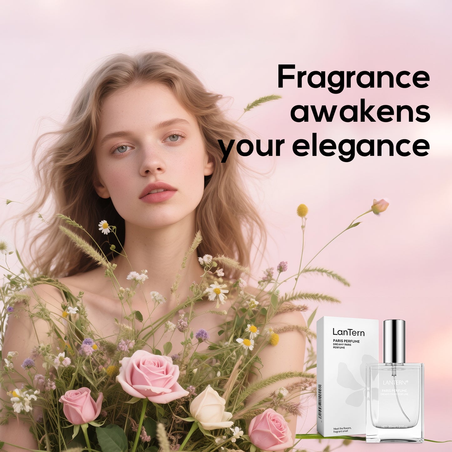 Dreamy Paris Eau De Parfum Spray Perfume, Eau De Toilette Day Or Night Spray With Fresh Flower Citrus Scent