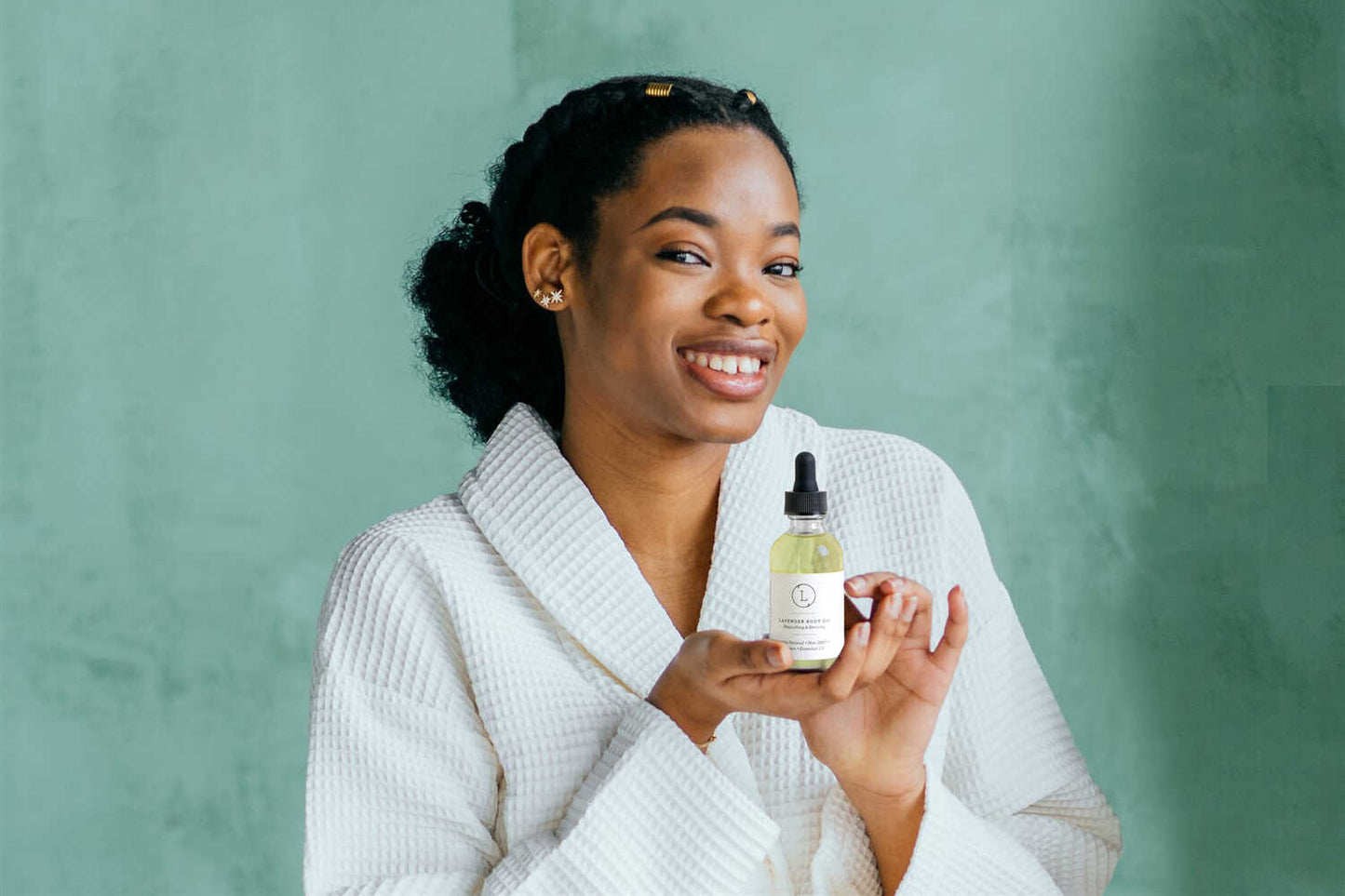 CBD Lavender Body Oil with CBD, Natural Moisturizing Body Oil (THC free)
